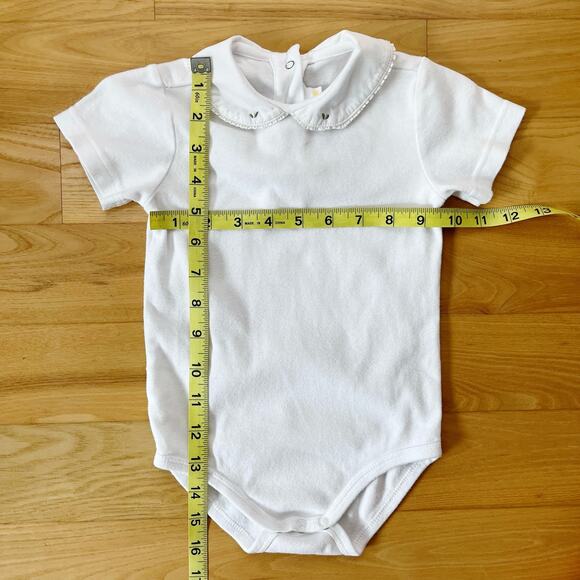 Vintage Gymboree Floral Collar Bodysuit Size 24 Months - Picture 7 of 7